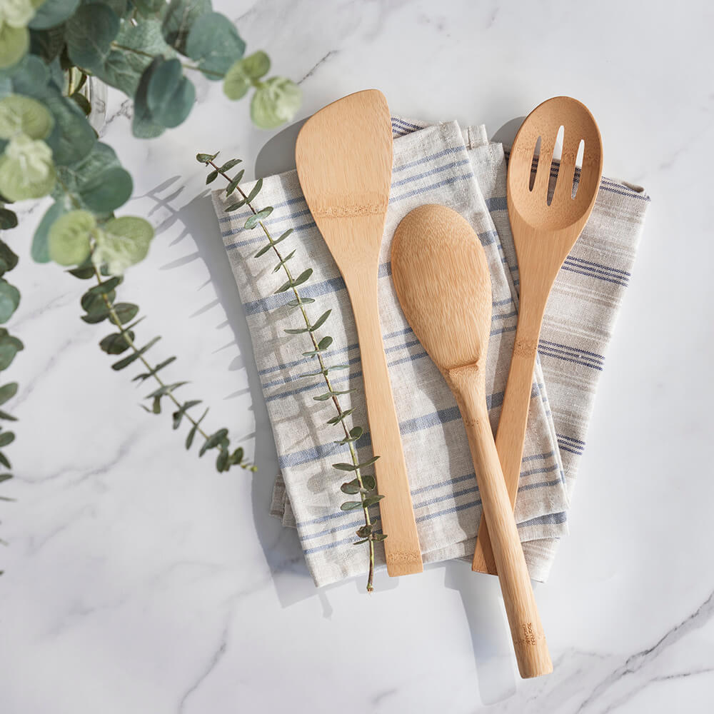 Give It A Rest' Bamboo Utensil Set