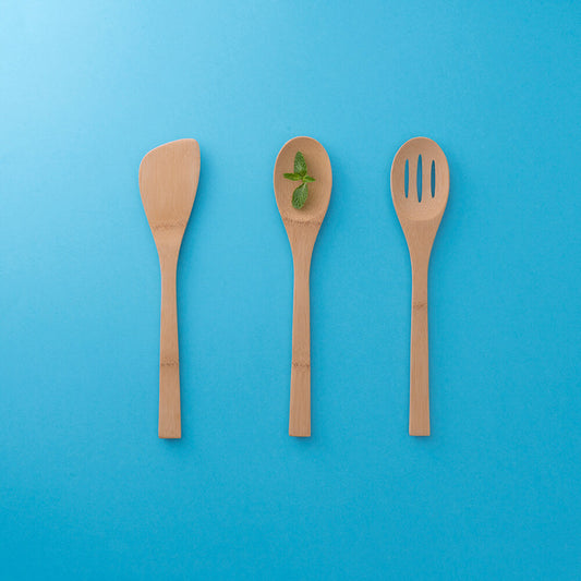 Give It A Rest' Bamboo Utensil Set