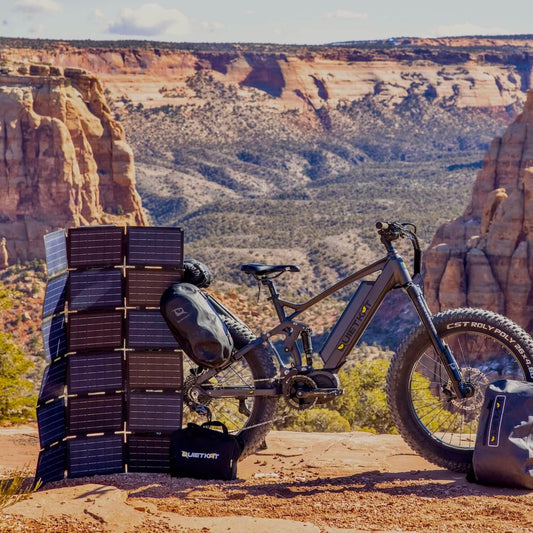 Portable Ebike Solar Charging Station