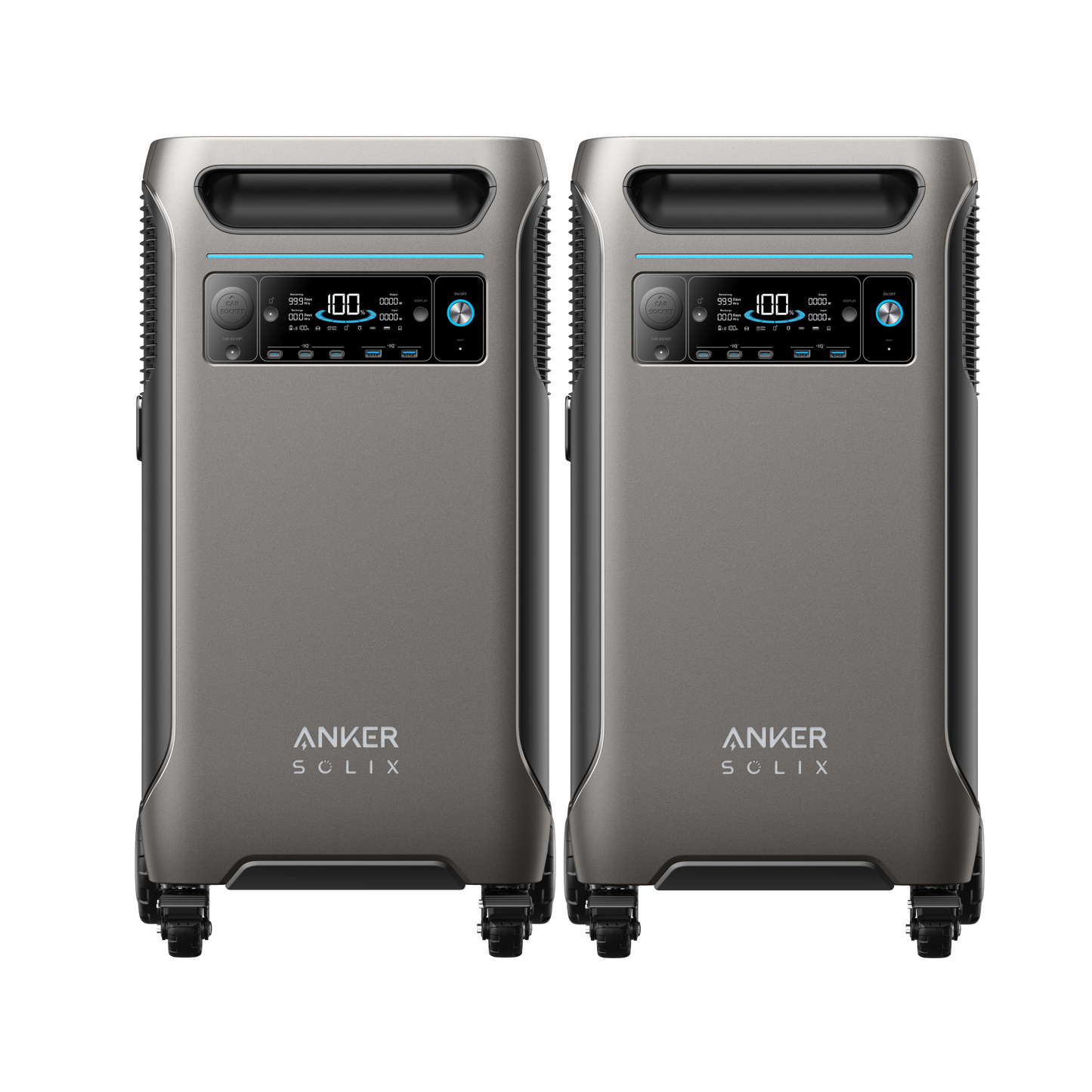2× Anker SOLIX F3800 Plus + Smart Home Power Kit + 6× 410W Rigid Solar Panel