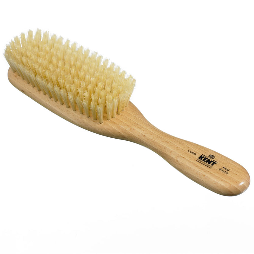 Ladies Finest Satinwood Pure Soft White Bristle Narrow Brush