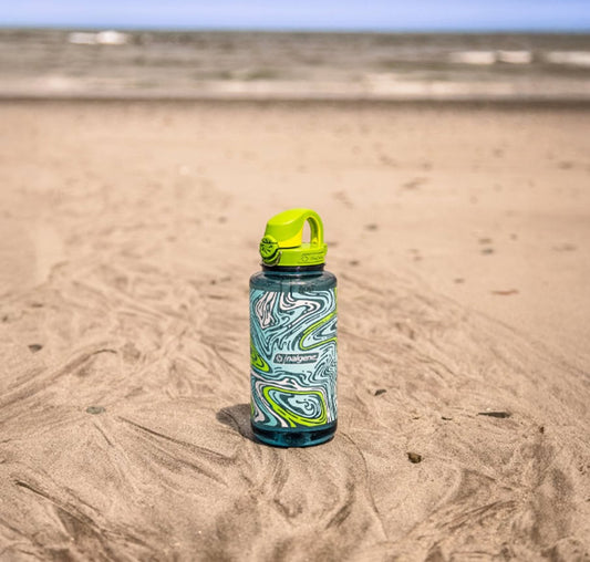 32oz Wide Mouth Surrealist Print Bottles