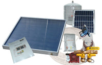 RV Freeze Protected Solar Water Heater Kit: With Built-In Heat Exchanger
