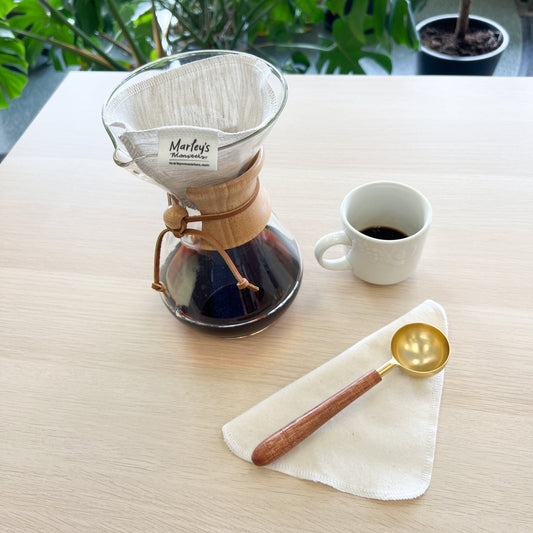 Organic Reusable Coffee Filters: Cone #4