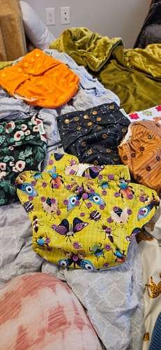 Pocket Cloth Diapers with Athletic Wicking Jersey and More