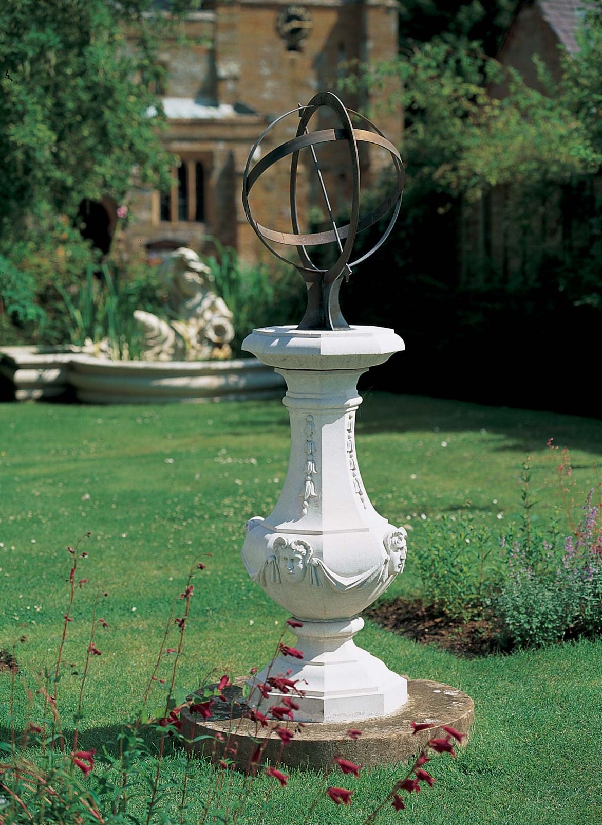 Adam Sundial Plinth D130
