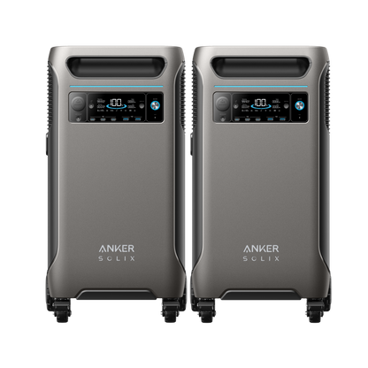 2× Anker SOLIX F3800 Plus + Smart Home Power Kit + 6× 410W Rigid Solar Panel